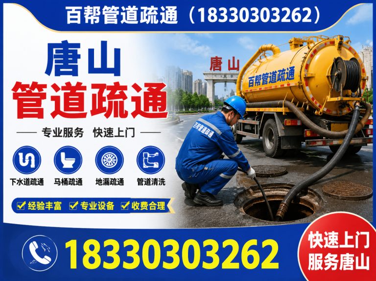 古冶区下水道疏通展示图